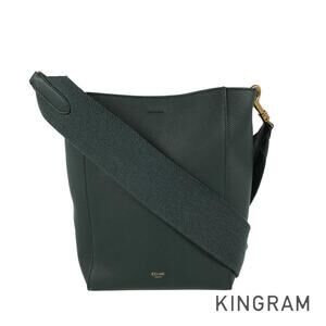 Celine Sangle Bucket Leather Shoulder Bag